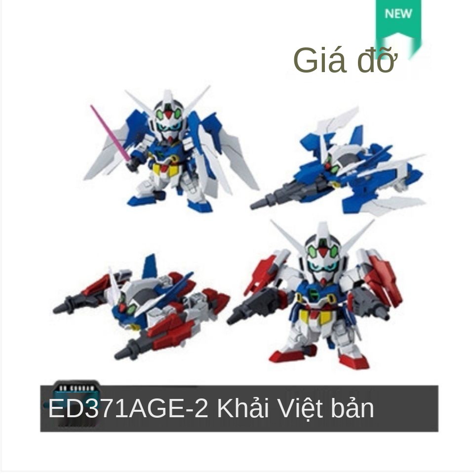 ✺☄Phiên bản Q của đồ chơi mô hình lắp ráp Gundam mini trong nước SD <