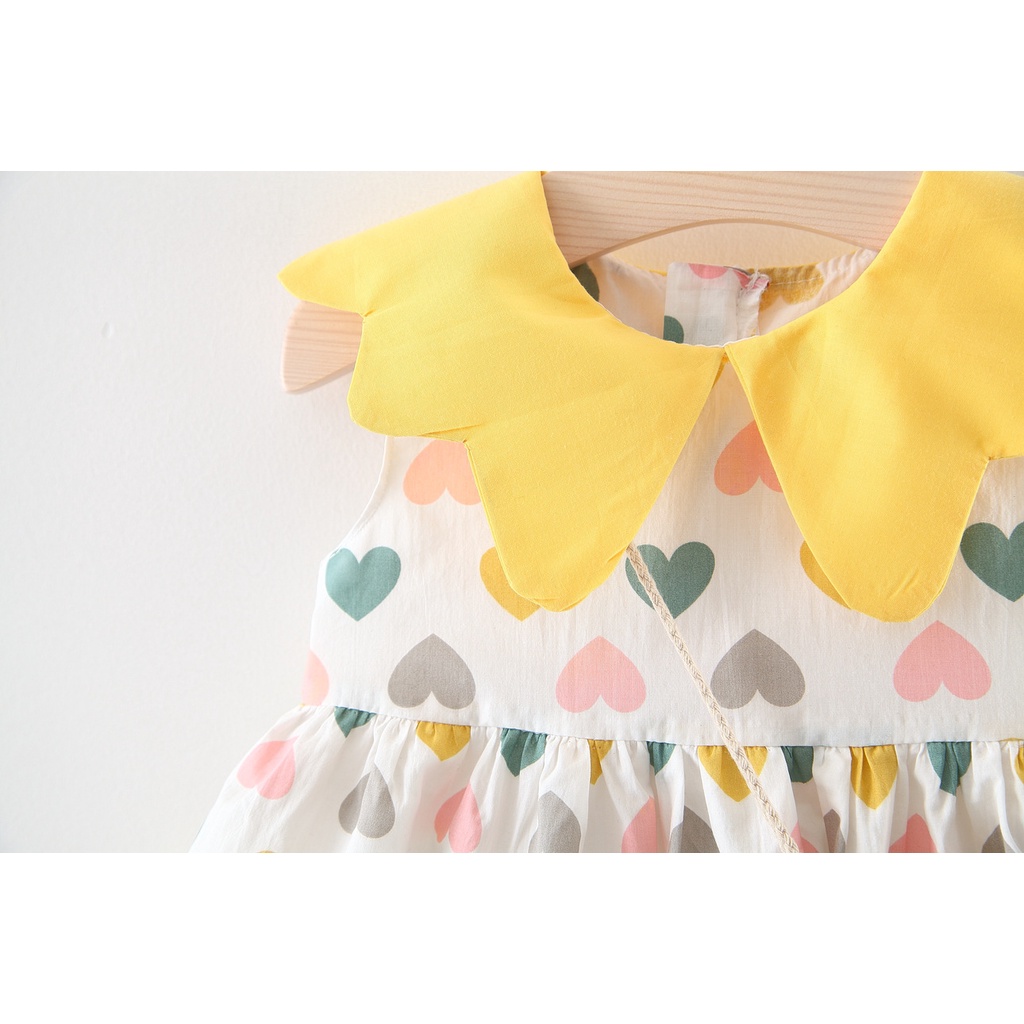 Váy dáng xòe bé gái LOBY được tặng túi V0401068 (8 tháng - 4 tuổi)