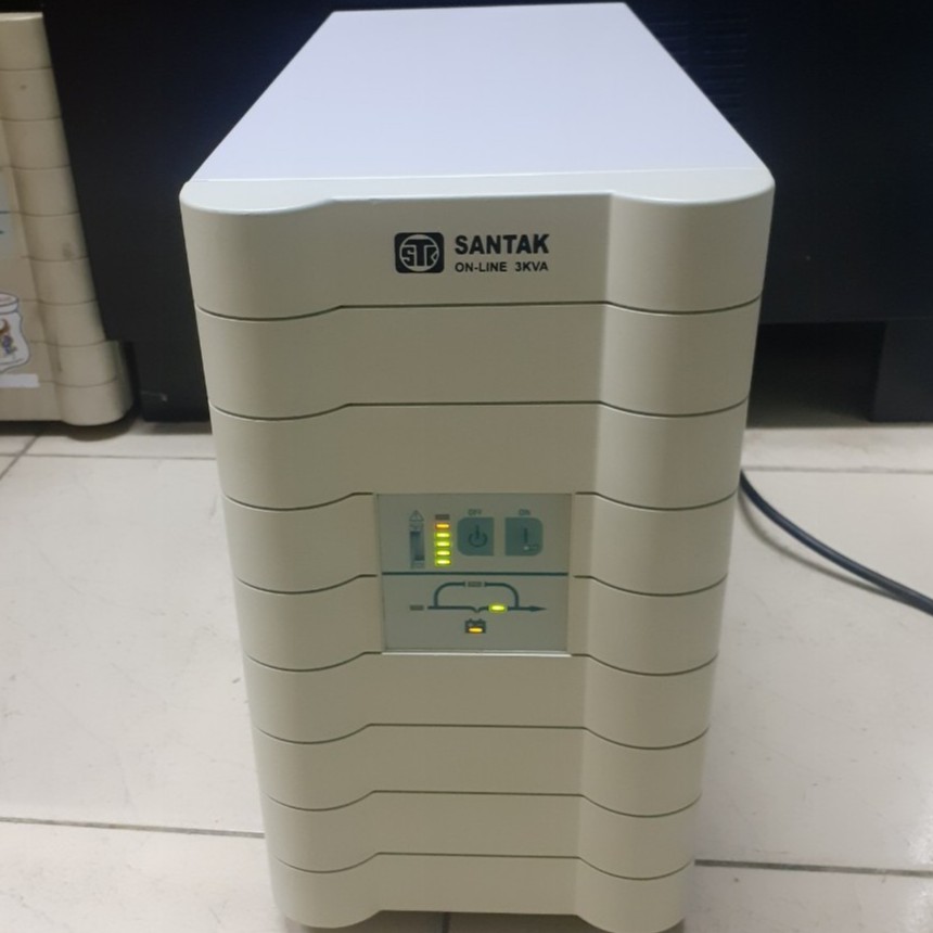 C3K/C3KE - Bộ lưu điện (UPS) SANTAK Online 3KVA (bao gồm ắc quy - BH: 6 tháng)