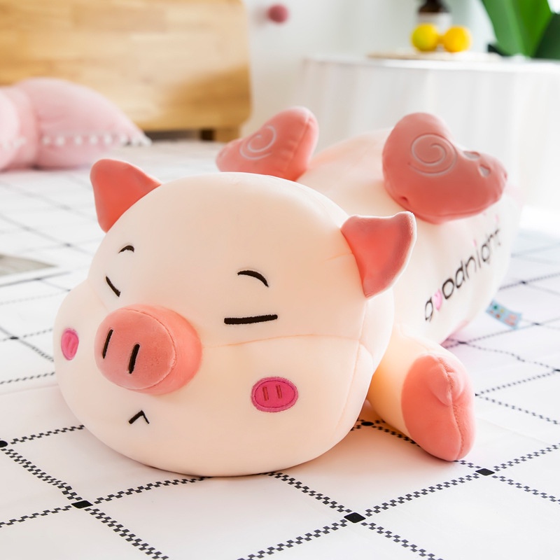 Gấu Bông Heo Thiên Thần Lợn Cánh Tiên - Gối ôm hình dễ thương Siêu Cute Size Lớn - Gấu Xinh - G37