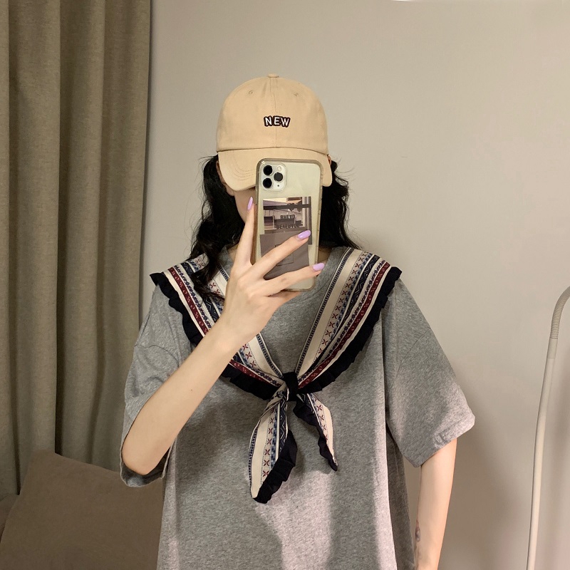 Áo thun SUXI ngắn tay màu trơn thời trang mùa hè cho nữ