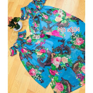 Set maxi me va be [Đầm mẹ có tay]
