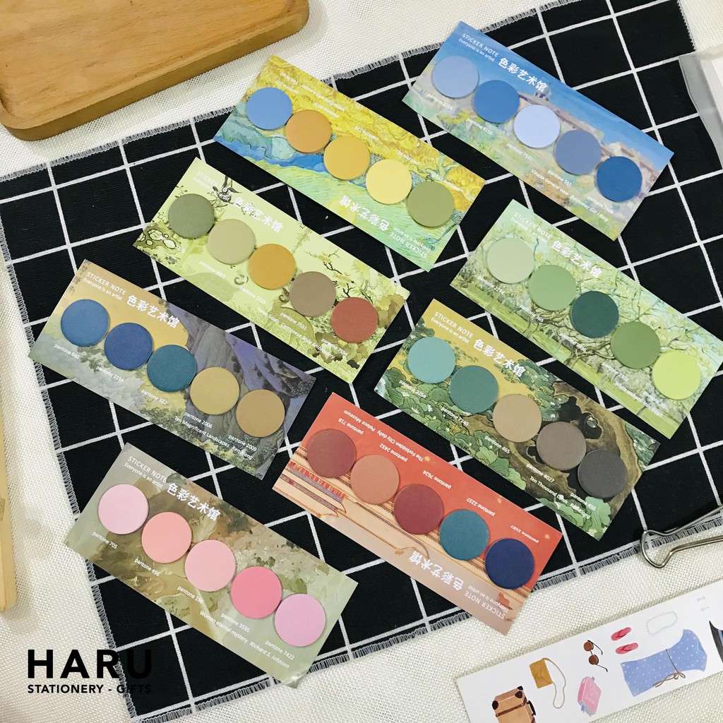MEMOPAD - Tập giấy Note đánh dấu Color Dot