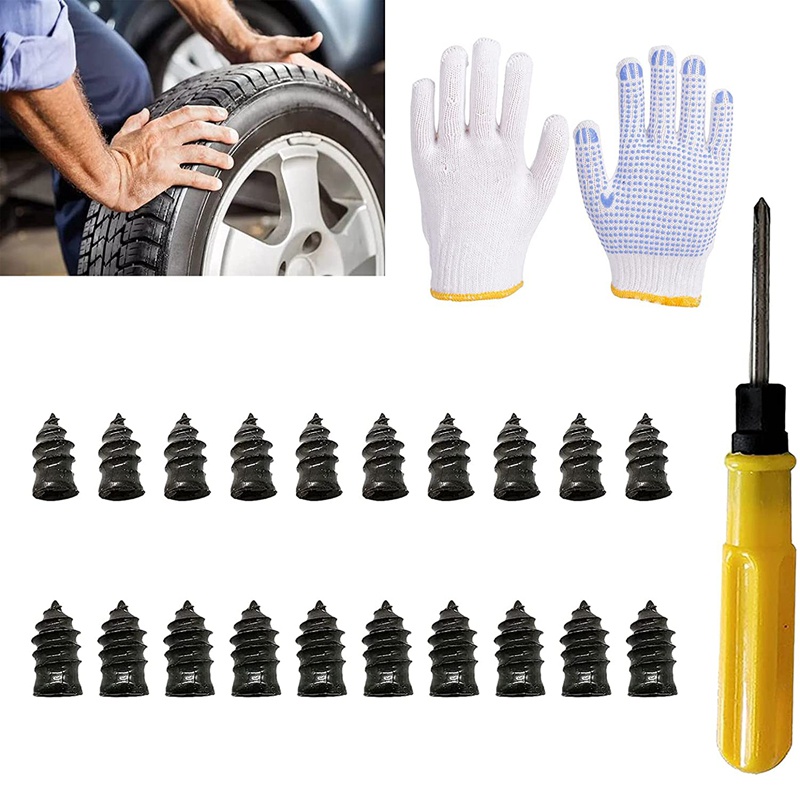 Bộ 22 miếng vá lốp xe máy hình chữ s