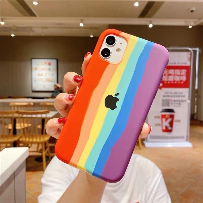 Ốp chống bẩn cầu vồng/Đủ dòng iphone👍🏻👍🏻👍🏻 | BigBuy360 - bigbuy360.vn