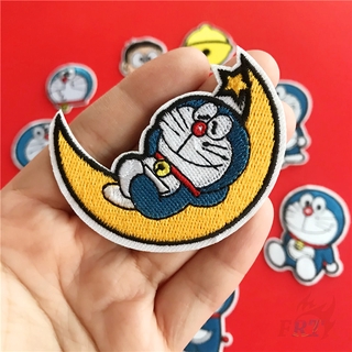 Miếng vá ủi thêu hình Doraemon độc đáo
