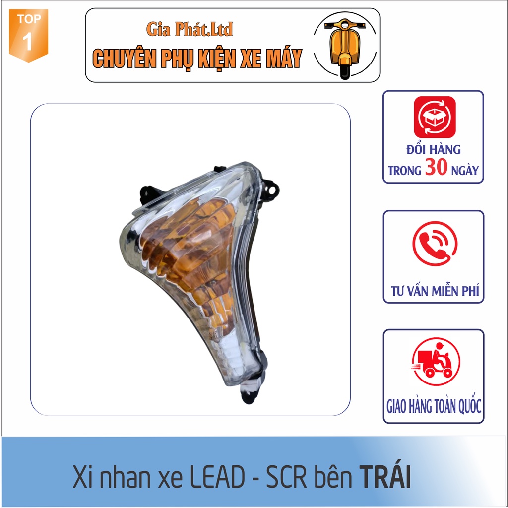 Bộ Xi nhan TRƯỚC xe LEAD - SCR