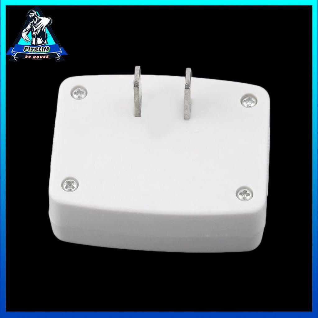 AC 80-300V LCD Đồng hồ đo điện áp kỹ thuật số Vôn kế Đồng hồ đo điện áp phích cắm của Mỹ