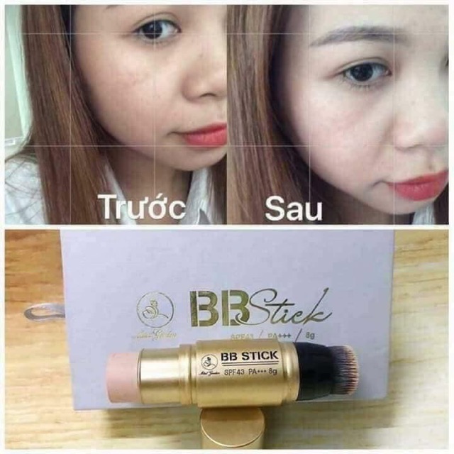 🍃🍃BB STICK KEM NỀN DẠNG THỎI ĐA NĂNG MINI GARDEN BB STICK SPF 43 PA+++