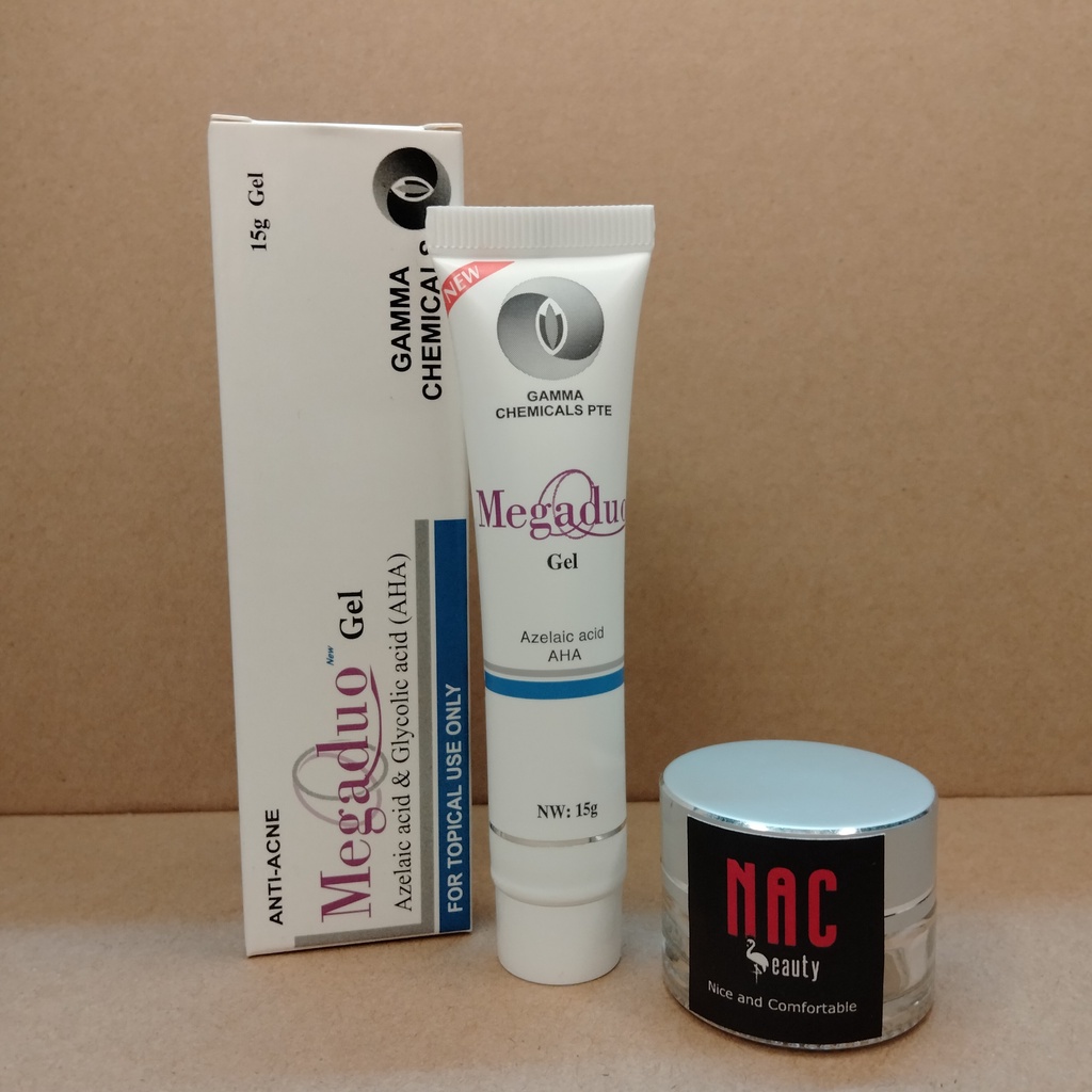 Gel Giảm Mụn Ẩn Và Thâm Gamma Megaduo Gel 15 gram