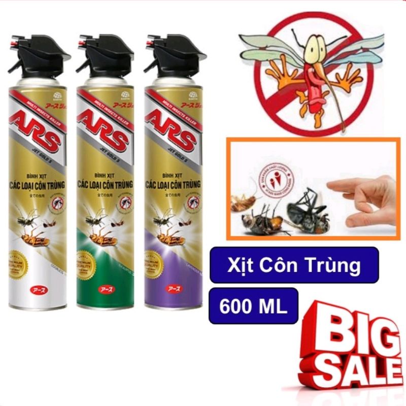 Bình Xịt Côn Trùng Nhật Bản ARS.Tặng kèm 1 dao Thái Lan