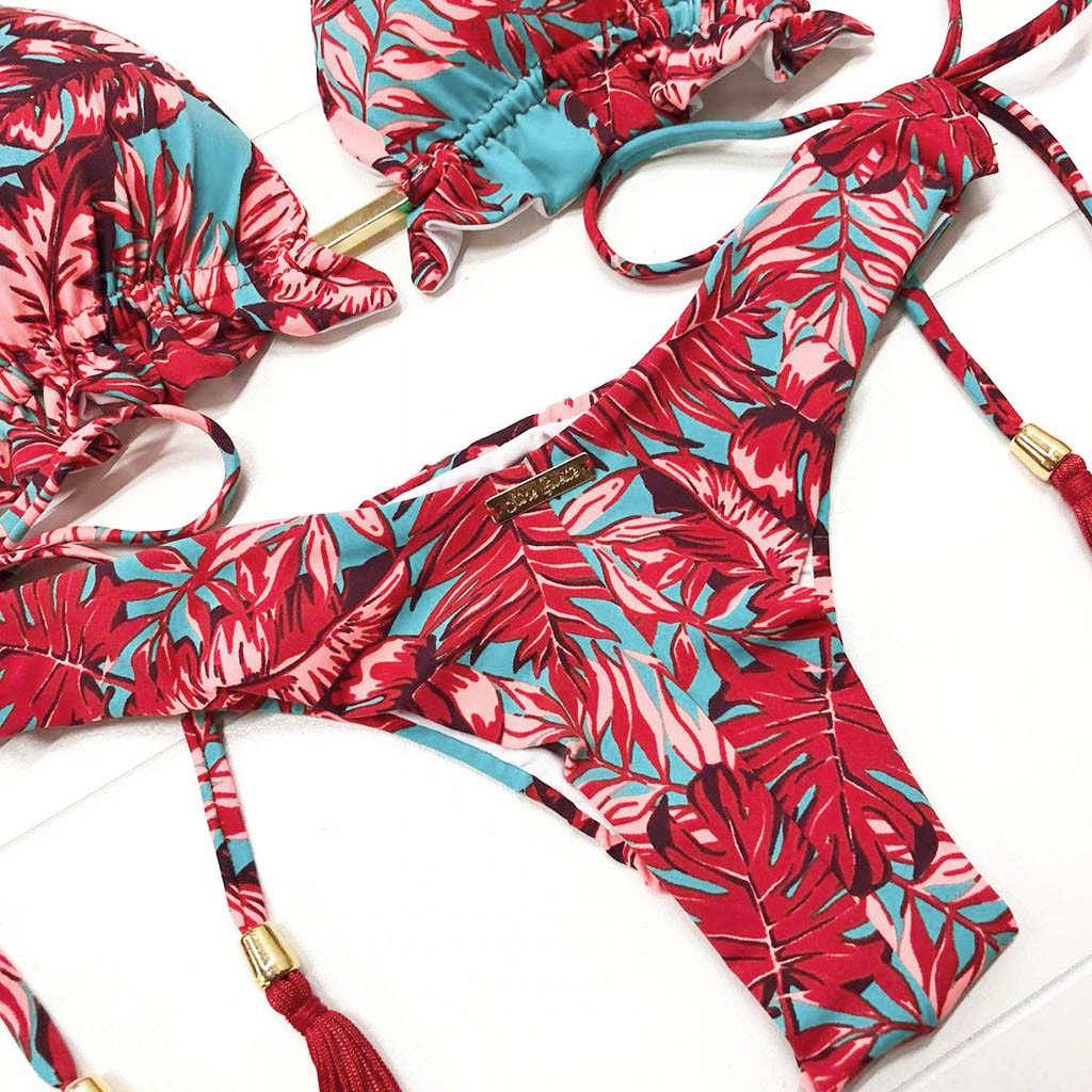 Bộ Bikini Màu Trơn Gợi Cảm Cho Nữ | BigBuy360 - bigbuy360.vn