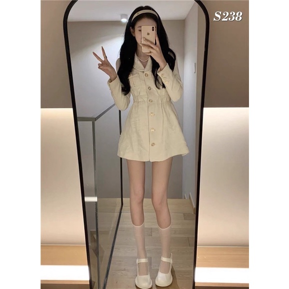 Đầm dạ Tweed Thu Đông 2021