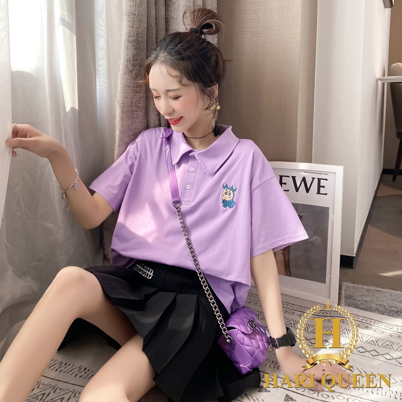 Áo polo cậu bé Shin Ếch HARI0720