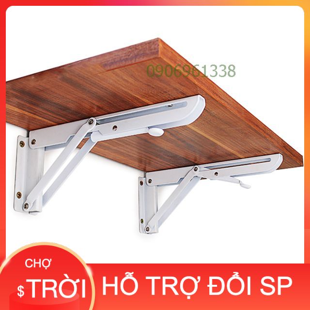 Bản lề gấp treo tường_ Bản lề gập gọn INOX_ EKE kệ decor Bàn làm việc Bàn học Nội Thất Nhà Thông Minh cao cấp loại tốt