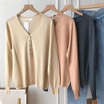 2907AL - Áo len nữ mỏng