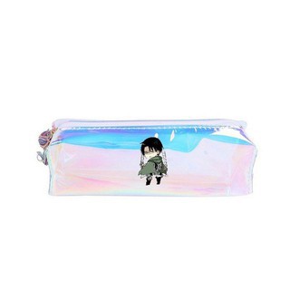 Hộp bút hologram in hình YURI ON ICE TOTORO HẮC QUẢN GIA anime chibi bóp viết đựng bút đồ dùng học tập dễ thương