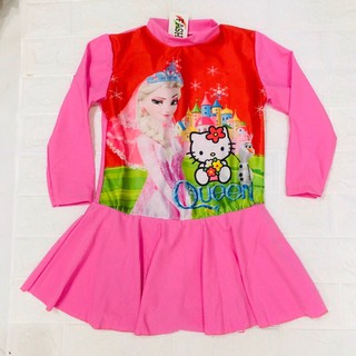 đồ bơi bé gái Elsa nhiều màu