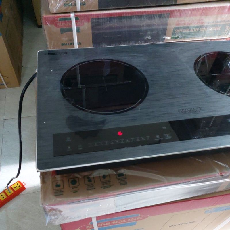 Bếp Từ Đôi Nhập Khẩu MALAYSIA SUNHOUSE SHB999PLUS
