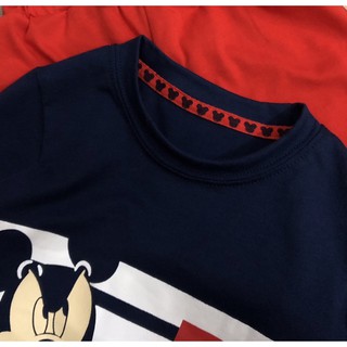 bộ mickey tím than bé trai 2-7y