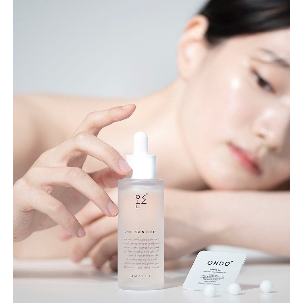 Tinh chất dưỡng da DNA Cá Hồi ONDO Temperature Skin Clotho Ampoule mờ thâm sạm, săn mịn làn da