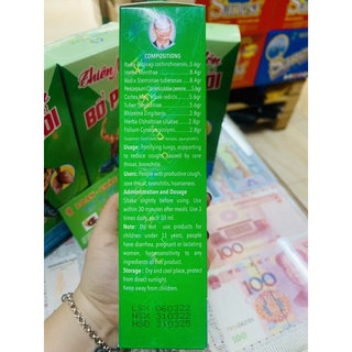 Thiên Môn Bổ Phổi Bình Đông