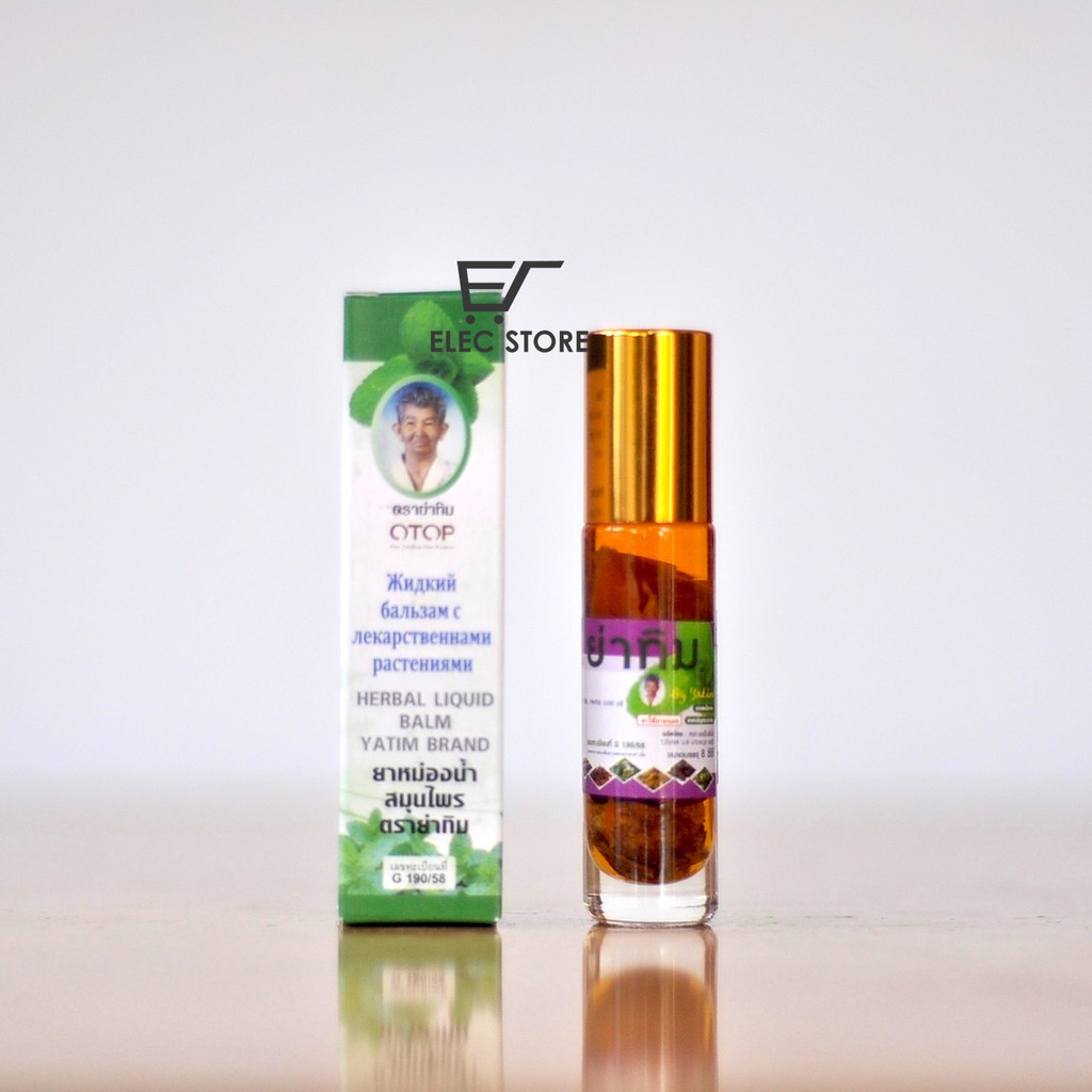 Dầu thảo mộc Otop 13 vị thảo mộc 8ml Thái Lan