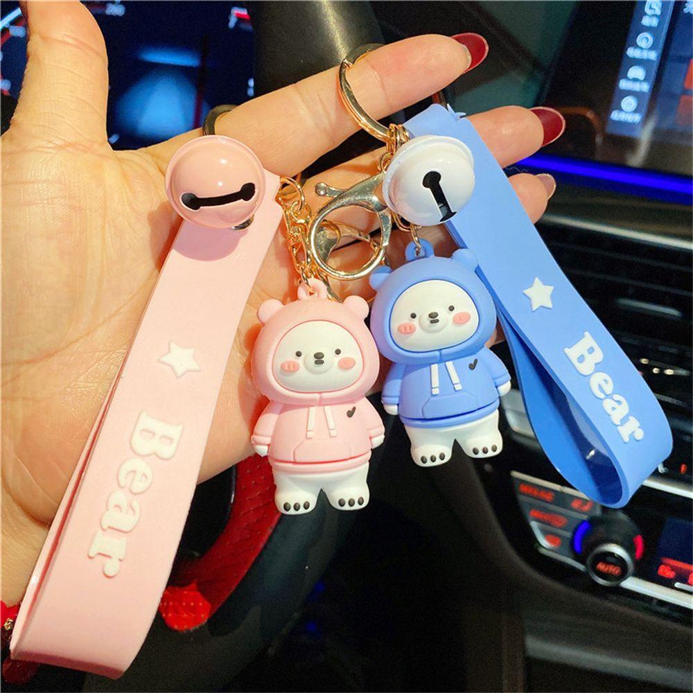 Móc Khóa Hình Gấu Bông Xinh Xắn