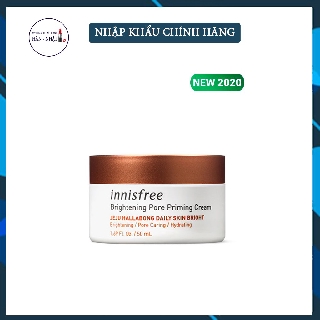 Kem Dưỡng Innisfree 💖Freeship💖Trắng Da Chăm Sóc Lỗ Chân Lông Innisfree Brightening Pore Priming Cream 50ml (HALLABONG)