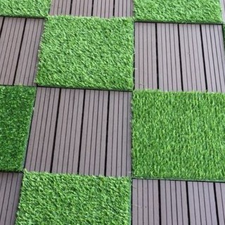 Vỉ nhựa lót sàn cỏ nhân tạo 30x30cm