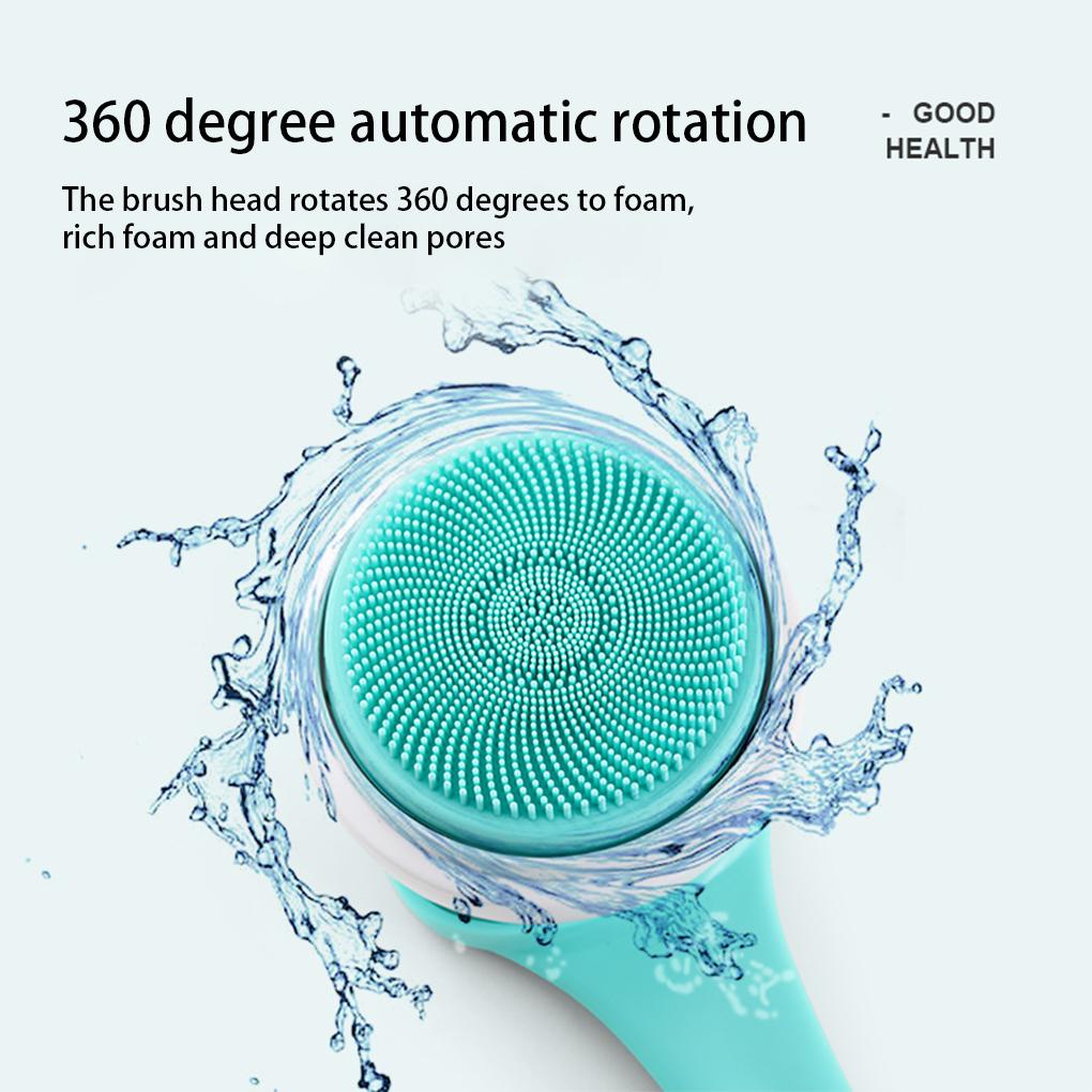 Bàn Chải Điện Chà Lưng Massage Đa Năng Xoay 360 Độ Tháo Rời Được