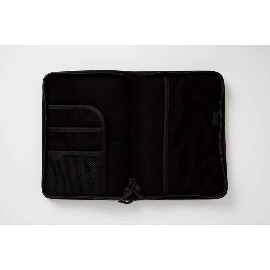 Túi Đựng Đồ Dùng Văn Phòng ARTBOX Hàn Quốc Hình Gấu Teddy Và Quả Cherry Màu Đen