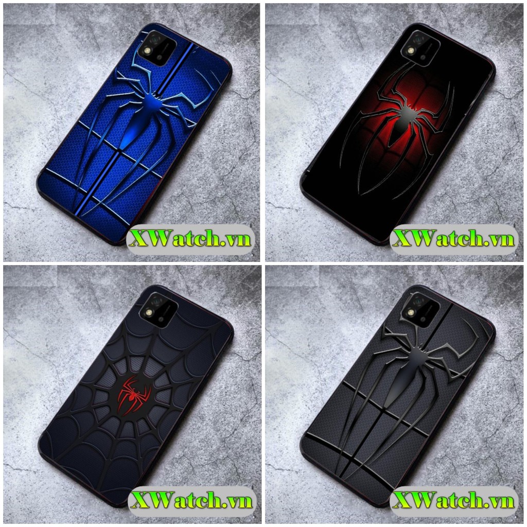 Ốp lưng phủ bóng Realme C20 Realme C11 họa tiết Nhện