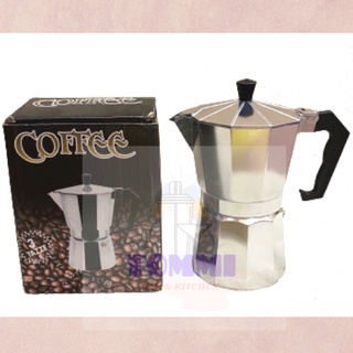 Ấm Pha Cà Phê Moka - Bình Pha Cà Phê Moka Kiểu Ý Pha Chế - Dụng Cụ Pha Chế