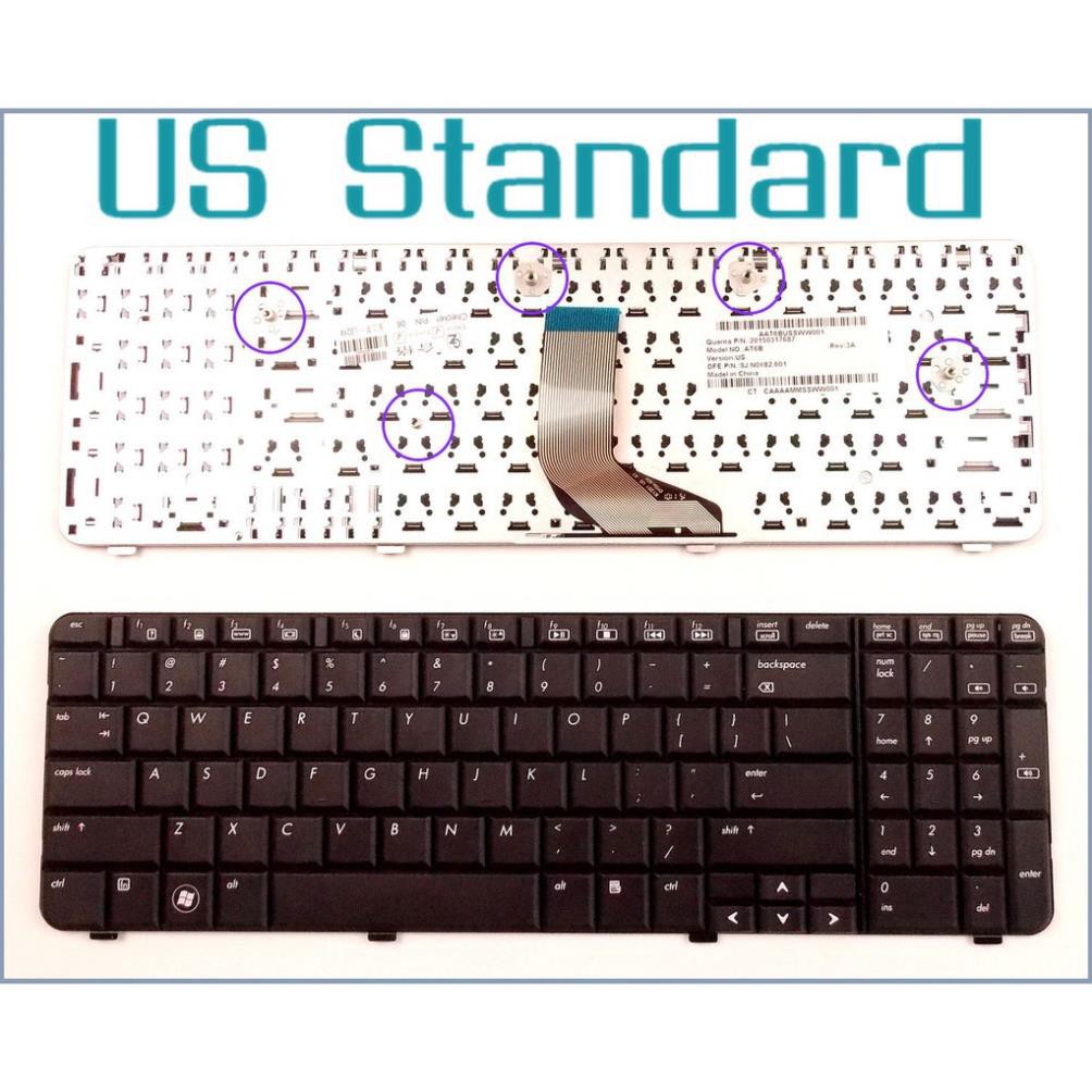 BÀN PHÍM LAPTOP HP Compaq Presario CQ61-100 CQ61-200 CQ61-300 CQ61-400 G61-100 G61-200 G61-300 G61-4