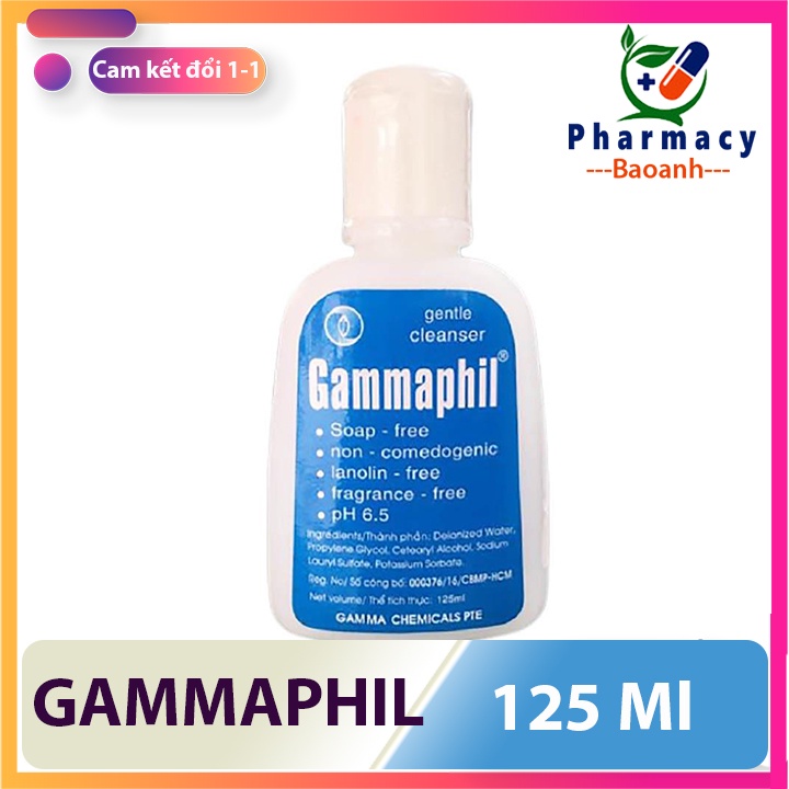 Sữa rửa mặt Gammaphil-Dịu nhẹ phù hợp cho mọi loại da - giúp làm sạch sâu