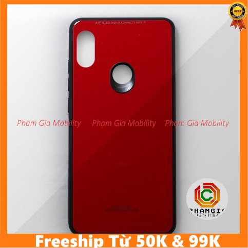 Ốp lưng Xiaomi Note 5/Note 5 Pro/Note 6 Pro mặt gương bóng, viền silicon ôm sát máy