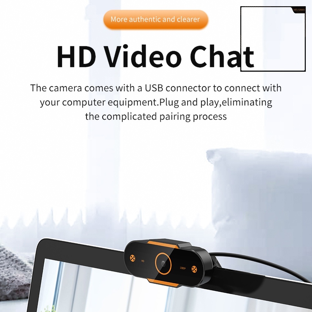 HEL ·  High Definition USB Webcam Live Streaming Camera with Mic for Computers Laptops | BigBuy360 - bigbuy360.vn