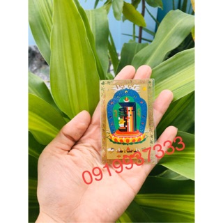 Kim bài Kim Cang Thời Luân cầu tài lộc