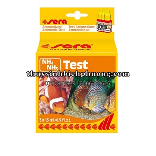 DUNG DỊCH KIỂM TRA TEST NỒNG ĐỘ NH4 NH3 SERA CHUYÊN DỤNG CHO NƯỚC HỒ CÁ THỦY SINH