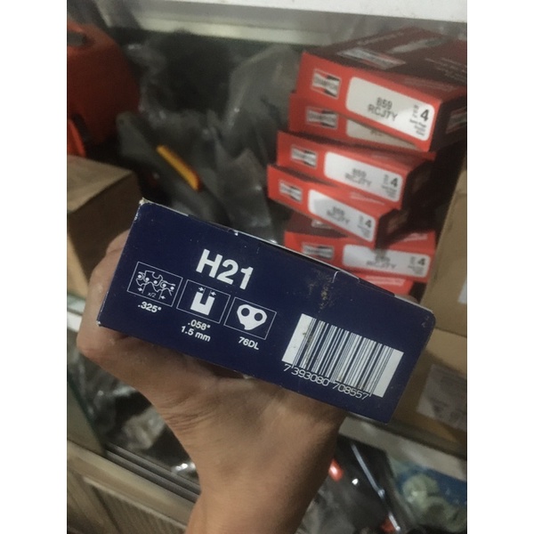 Hộp xích lắp cho cưa 353  38 mắt chân 21