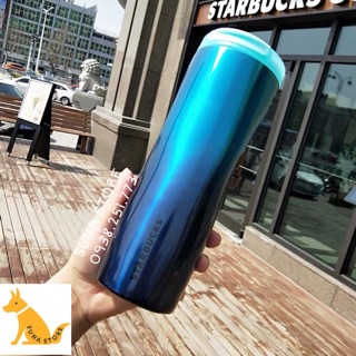 Bình Giữ Nhiệt Starbucks Blue 500ml Summer