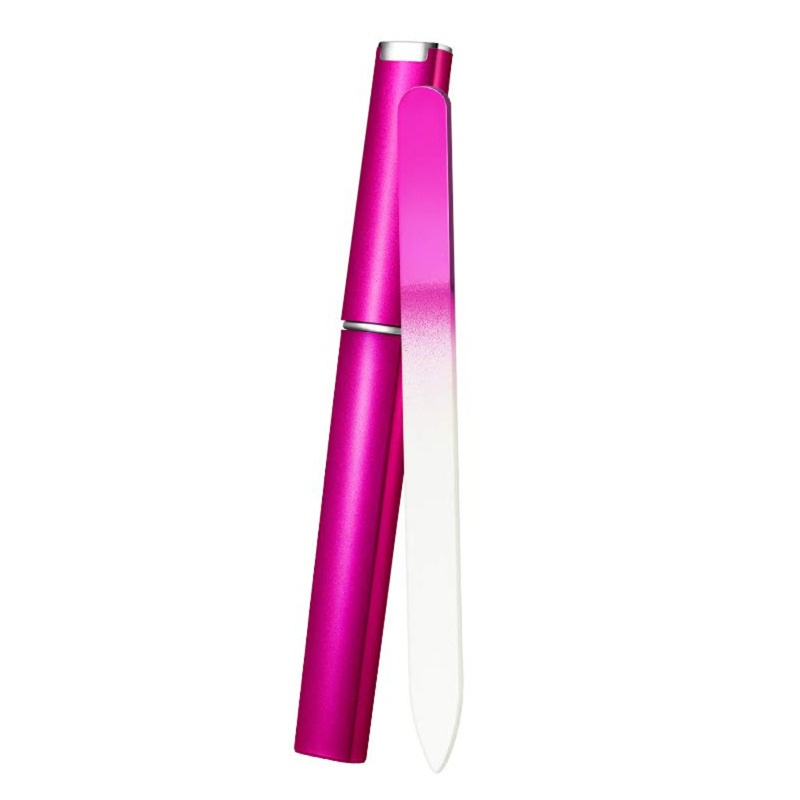 Dụng Cụ Giũa Móng Tay Bằng Kính/ Thủy Tinh Hai Mặt Mini Tiện Dụng