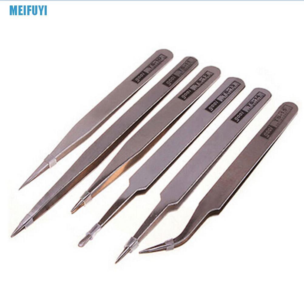 Bộ nhíp sửa chữa bằng thép không gỉ chống tĩnh điện an toàn ESD