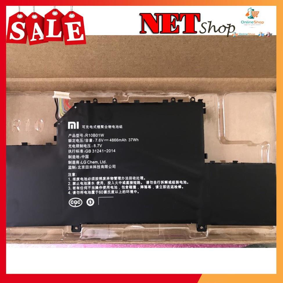 💖 Pin Laptop Xiaomi 37Wh 12.5 inch R10B01W Battery