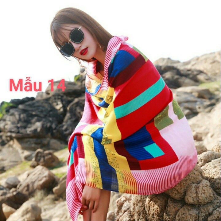 SALE Khăn Choàng Boho Đi Biển Mẫu Mới