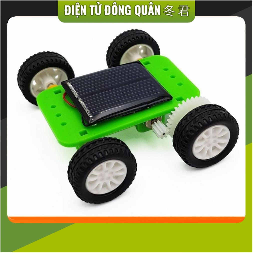 Mô hình xe năng lượng mặt trời mini