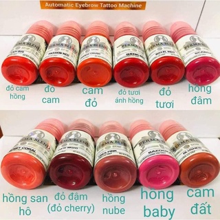 Mực perma blen của mỹ,mực phun xăm hữu cơ nhanh bám ,lên màu siêu đẹp