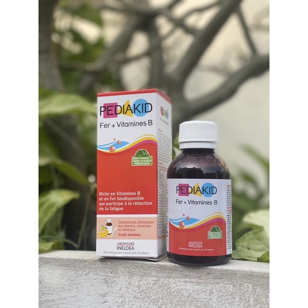 Pediakid bổ sung Sắt và Vitamin nhóm B cho trẻ