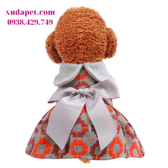 ĐẦM NƠ XÒE VẢI CAO CẤP CHO CHÓ MÈO XUDAPET - SP000532